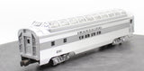 Lionel 6-19128  Santa Fe Aluminum Full Vista Dome Car O SCALE Like New