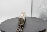 Atlas 6309-2 ACF 3-BAY CYLINDRICAL HOPPER Sterling Salt Freight Car O Scale WEATHERED AS IS Used Excellent