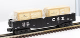 MTH 30-4244A CSX gondola Car w/2 Crates O SCALE Like New