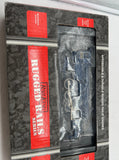 MTH Railking 30-1246-1 Jersey Central 4-6-2 Bantam Pacific Steam Engine Blue Comet Proto-Sound 2.0 Rugged Rails semi scale starter locomotive O SCALE Like New Damaged Box