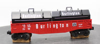 Lionel 6-16343 Burlington Gondola w/Coil Covers O SCALE NEW