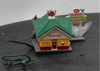 Dept 56 56.55163 Krispy Kreme Doughnut Shop Ornament for Christmas or Display Used Excellent