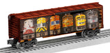 Lionel 2038110 Angela Trotta Well Stocked Shelves MUSA Boxcar - Middle Shelf O SCALE Like New