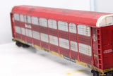 MTH Premier 20-98254 Santa Fe Corrugated Auto Carrier O SCALE WEATHERED AS IS Like New
