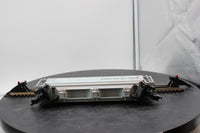 Atlas 6309-2 ACF 3-BAY CYLINDRICAL HOPPER Sterling Salt Freight Car O Scale WEATHERED AS IS Used Excellent