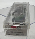 Micro Trains 65370 US Army single dome black tank car N SCALE Used Excellent