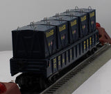 MTH Railking 30-72072 CSX Gondola Car w/LCL Containers O SCALE Like New