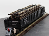 MTH Premier 20-95286 Nickel Plate Road Gondola Car O SCALE Like New Damaged Box