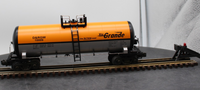 MT-9201L Denver and Rio Grande Tank Car . O SCALE  Like New
