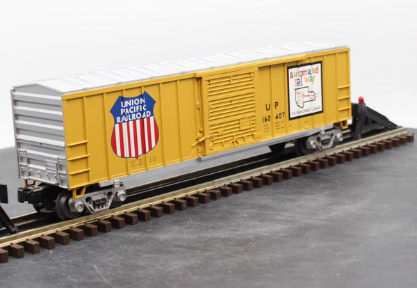 MTH Railking 30-7443 Union Pacific 50' Modern Box Car O SCALE Used Excellent