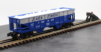 K-Line by Lionel  6-21607 Jack Frost Cane Sugar Hopper Car With Snow O SCALE Used