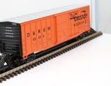 MTH Premier 20-93049 Denver & Rio Grande 50 Waffle Side Box Car O SCALE Like New