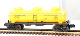 Lionel 6-16126 JEFFERSON LAKE SULFUR COMPANY Three Dome Tank Car O Scale Used