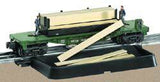 Lionel 6-36727 Weyerhaeuser Moe & Joe Flatcar O SCALE Like New