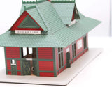 Hallmark Metal Train Station "Oceanside" 10433 HO Scale Used No Box