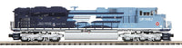 MTH Premier 20-20517-1 Missouri Pacific SD70ACe Diesel Engine w/Proto-Sound 3.0 Hi-Rail Wheels Limited O SCALE Used EX