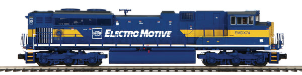 MTH Premier 20-20750-1 Electro Motive Division SD70M-2 Diesel Engine w/Proto-Sound 3.0 #EMDX 74. O SCALE Like New