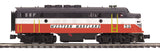 MTH Premier 20-20767-1  Western Maryland (Red/Black/White) F-3 A Unit Diesel Engine w/Proto-Sound 3.0 (Hi-Rail Wheels) - Cab No. 52 AND 20-20767-4 Non Powered