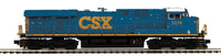 MTH Premier 20-21120-1 CSX ES44DC Diesel Engine with Proto-Sound 3.0 O SCALE Like New
