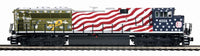 MTH Premier 20-21157-1 Kansas City Southern SD70ACe Diesel Engine - Kansas City Southern (Veteran's) #4006 With Proto-Sound 3.0 O SCALE Like New