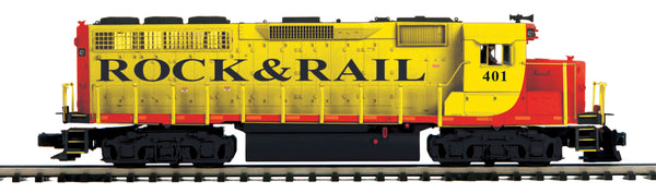 MTH Premier 20-21203-1 Rock & Rail GP-40 Diesel Engine With Proto-Sound 3.0 #401. O SCALE NEW