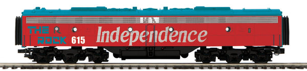 MTH Premier 20-21248-3 Rock Island E-8 B-Unit Diesel Non-Powered O SCALE Like New