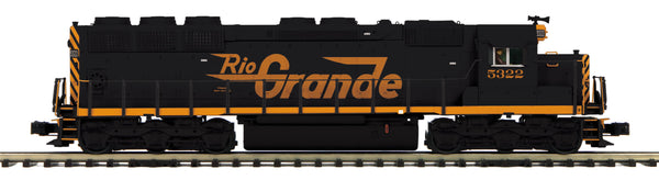 MTH Premier 20-21427-1 Denver Rio Grande SD45 Low Hood Diesel Engine w/Proto-Sound 3.0 (Hi-Rail Wheels) - Cab No. 5322