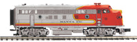 MTH Premier 20-21497-1 Santa Fe F-3 A Diesel with Proto Sound 3.0 Hi Rail Wheels WITH 20-21497-3 F-3 B Unit Non Powered  O Scale Limited