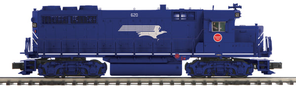 MTH Premier 20-21554-1 Missouri Pacific MP GP-35 Low Hood Diesel Engine w/Proto-Sound 3.0 (Hi-Rail Wheels) #620 O Scale
