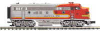 MTH 20-21587-1, 20-21586-3, 20-21587-4 Santa Fe F-3 Plated A Unit Diesel Engine with Proto-Sound 3.0, B-Unit Non-Powered, A Unit Non-Powered (Set of 3) limited O Scale NEW
