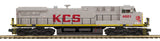 MTH 20-21737-1 Kansas City Southern AC4400cw Diesel Engine w/Proto-Sound 3.0 (Hi-Rail Wheels) #4601 Limited