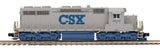 MTH Premier 20-21758-1 CSX SD-35 Diesel Engine w/Proto-Sound 3.0 (Hi-Rail Wheels) - O SCALE NEW