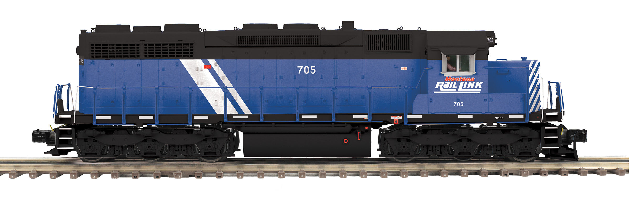 MTH Premier 20-21761-1 Montana Rail Link SD-35 Diesel Engine #705 w/Pr