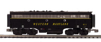 MTH Premier 20-21804-1, 20-21804-3, 20-21804-4 Western Maryland Diesel Engine Set F-7 ABA: AUnit (Powered), F-7 B Unit (Non-Powered), F-7 A Unit (Non-Powered) O Scale NEW