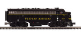 MTH Premier 20-21804-1 Western Maryland F-7 A Unit Diesel Engine w/Proto-Sound 3.0 (Hi-Rail Wheels) #64 with 20-21804-3 F-7 B-Unit Diesel (Non-Powered) #411 and 20-21804-4 F-7 A Unit Non-Powered #57 Limited NEW