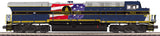 MTH Premier 20-21933-1 Baltimore & Ohio B&O AC6000 Diesel Engine w/Proto-Sound 3.0 CSX Heritage #7813 Pat's Trains Custom Patriotic O SCALE Like New