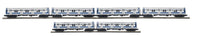 MTH 20-21942-1 Metropolitan Transportation Authority Subway Set R9 with 20-21942-3 Add on O Scale limited NEW