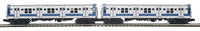 MTH 20-21942-1 Metropolitan Transportation Authority Subway Set R9 with 20-21942-3 Add on O Scale limited NEW