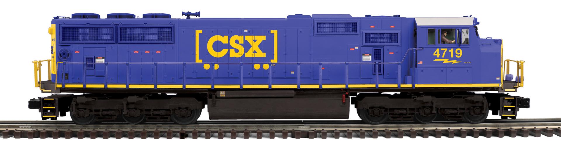 MTH Premier 20-21946-1 CSX SD70Mac Diesel Engine in CSX #XXX with Prot