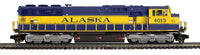 MTH Premier 20-21949-1 Alaska SD70Mac Diesel Engine in Alaska # (Hi-Rail Wheels) O SCALE limited NEW