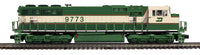 MTH Premier 20-21951-1 Burlington Northern SD70Mac Diesel Engine in Burlington Northern with Proto-Sound 3.0. O SCALE limited NEW