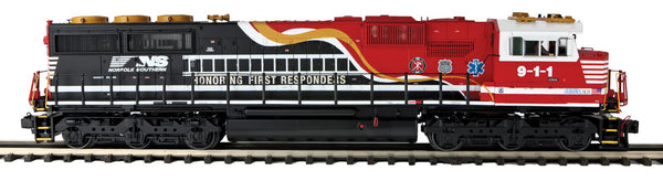 MTH Premier 20-21956-1 Norfolk Southern NS SD60E Diesel Engine Honoring First Responders 911 limited O SCALE NEW