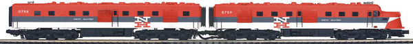MTH 20-2671-1, 20-2671-3 New Haven NH Diesel Engine Set (Set of 2) DL-109, DL-110 Both Powered Proto Sounds 2.0  O Scale Like New