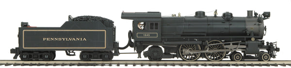 MTH Premier 20-3246-1 Pennsylvania #1645 Atlantic Steam Engine w/Proto Sound 2.0 (Hi Raol Rolls O SCALE Used Excellent