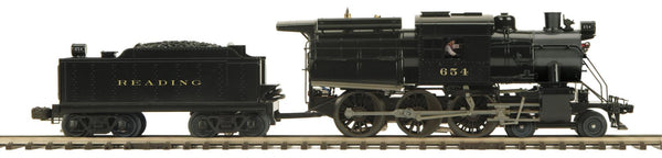 MTH Premier 20-3359-1 Reading 4-6-0 Camelback Steam Engine w/Proto-Sou