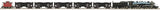 MTH Premier 20-3360-1 Erie 2-8-8-8-2 Triplex Steam Engine Freight Set w/Proto-Sound 2.0 Russian Iron O SCALE Like New