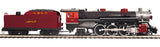 MTH Premier 20-3814-1 Gulf Mobile & Ohio GM&O 4-6-2 USRA Heavy Pacific Steam Engine w/Proto-Sound 3.0 - Cab # 580