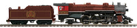 MTH Premier 20-3817-1 Chicago & Alton C&A 4-6-2 USRA Heavy Pacific Steam Engine w/Proto-Sound 3.0 - Cab # 656