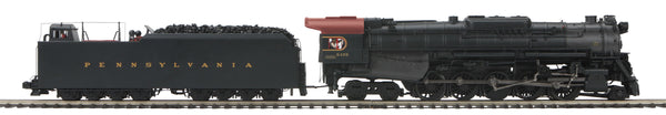 MTH Premier 20-3859-1 Pennsylvania Railroad PRR J-1 2-10-4 Steam Engine w/Proto-Sound 3.0 (Hi-Rail Wheels) - Cab No. 6459