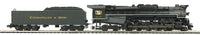 MTH Premier 20-3851-1 Chesapeake & Ohio C&O J-1 2-10-4 Steam Engine w/Proto-Sound 3.0 (Hi-Rail Wheels) - Cab No. 3037